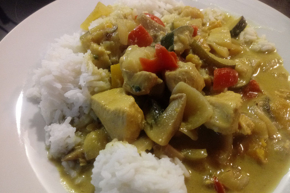 Thai Green Curry Chicken