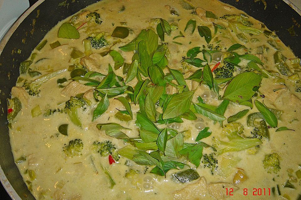 Thai Green Curry Chicken