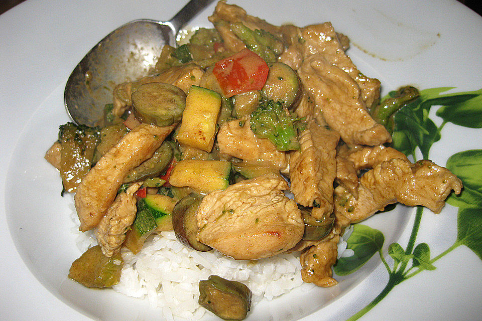 Thai Green Curry Chicken