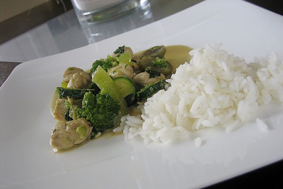 Thai Green Curry Chicken