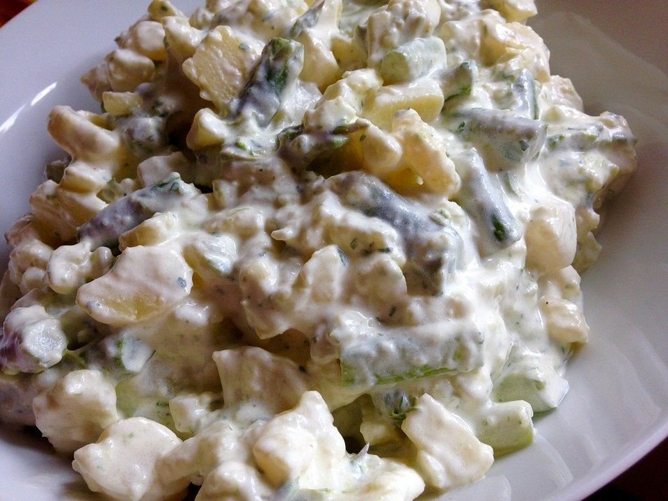 Kartoffelsalat mit grünem Spargel von dariosmama| Chefkoch