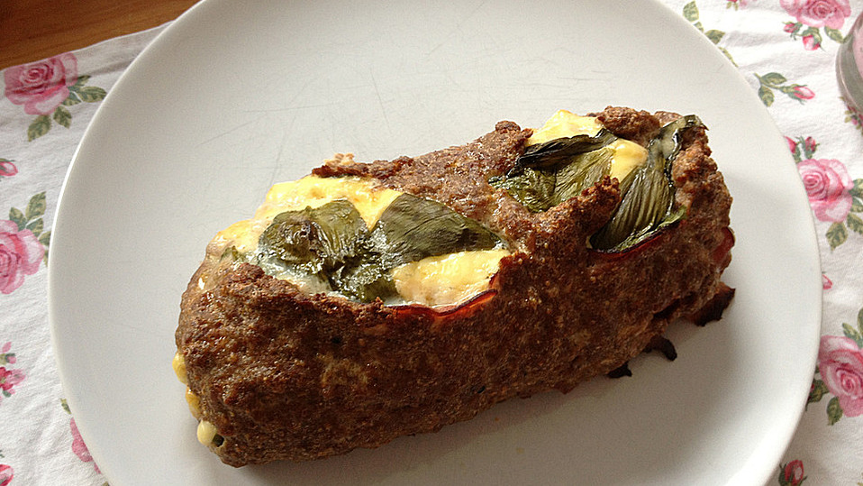 Hackbraten mit Bärlauch-Käse Füllung von heikoW