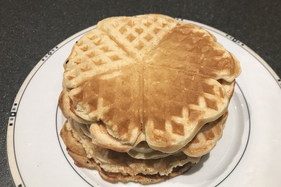 Waffeln mit Lebkuchengeschmack