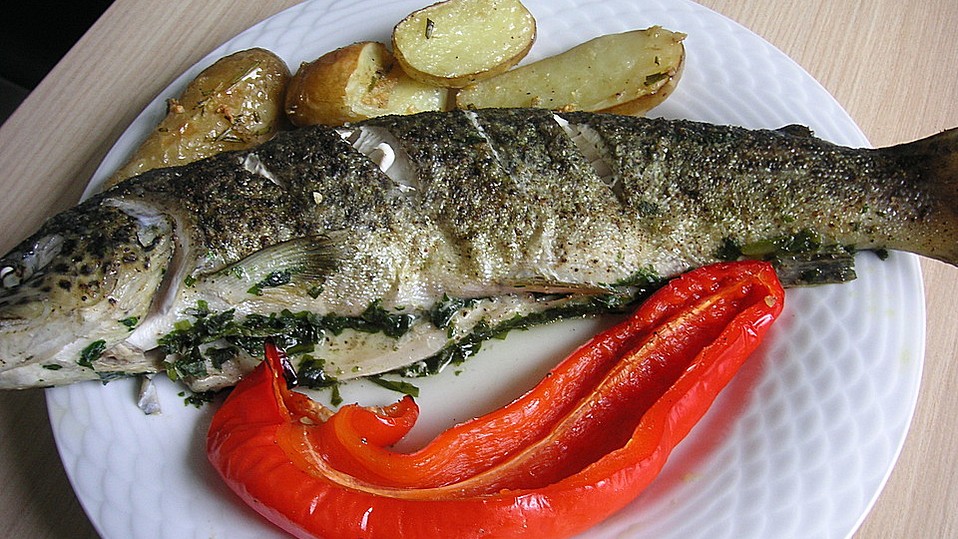 Forelle mit Bärlauch gefüllt von Nordlichthh Forelle mit Bärlauch gefüllt von Nordlichthh