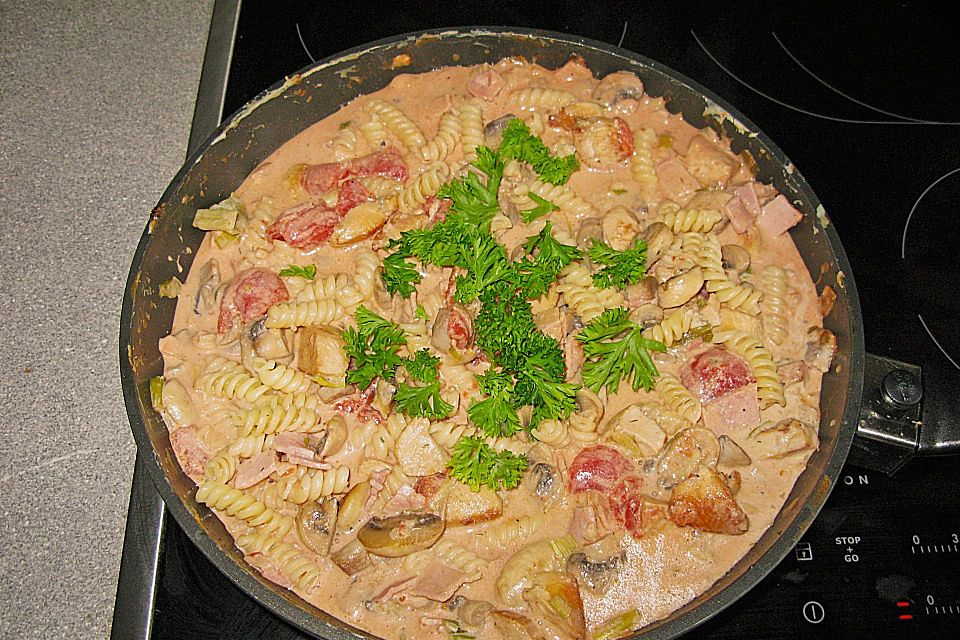 Hähnchen - Champignon - Soße