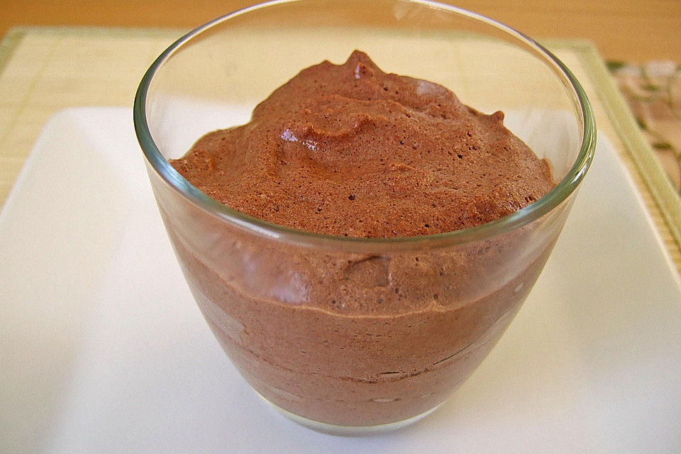 Mousse au Chocolat 'light'