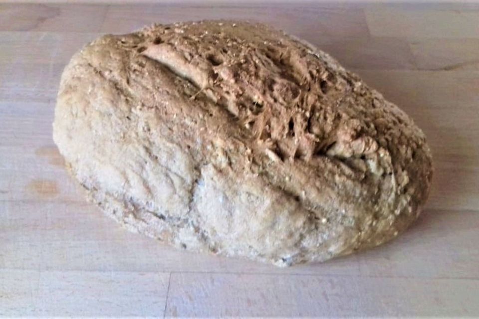 Einfaches Bauernbrot