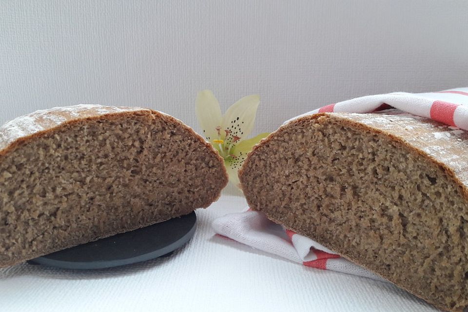 Einfaches Bauernbrot