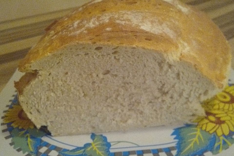 Einfaches Bauernbrot