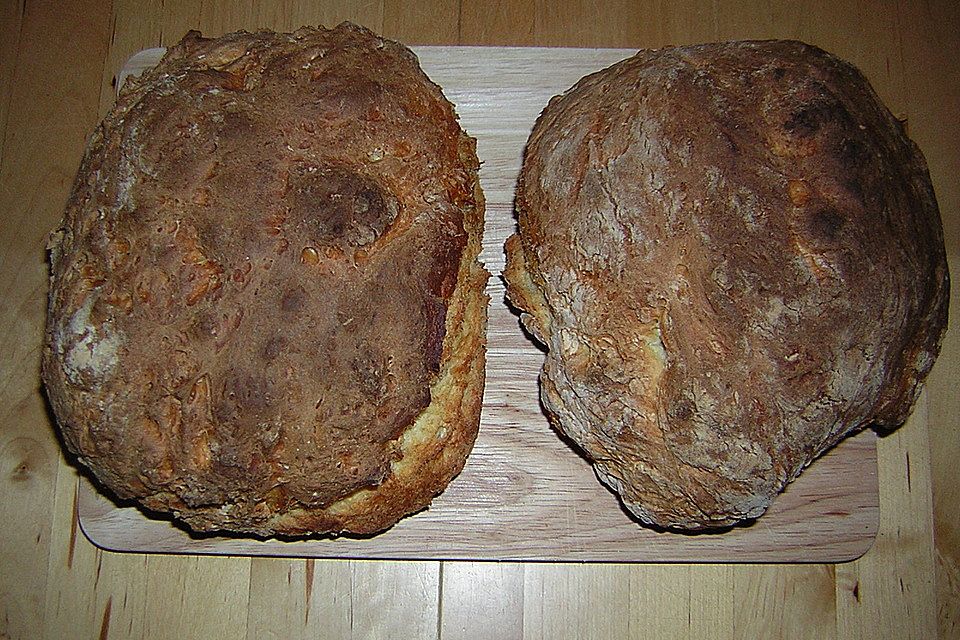 Einfaches Bauernbrot