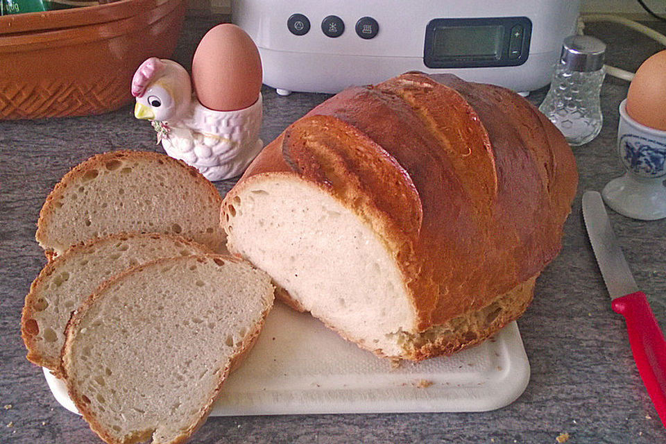 Einfaches Bauernbrot