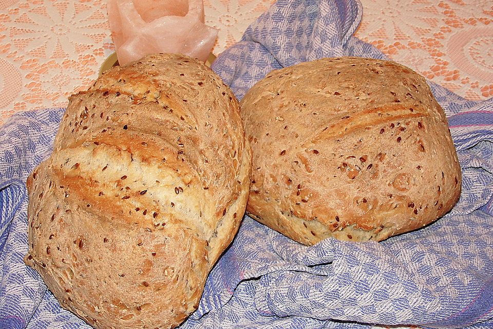 Einfaches Bauernbrot