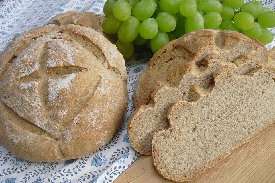 Einfaches Bauernbrot