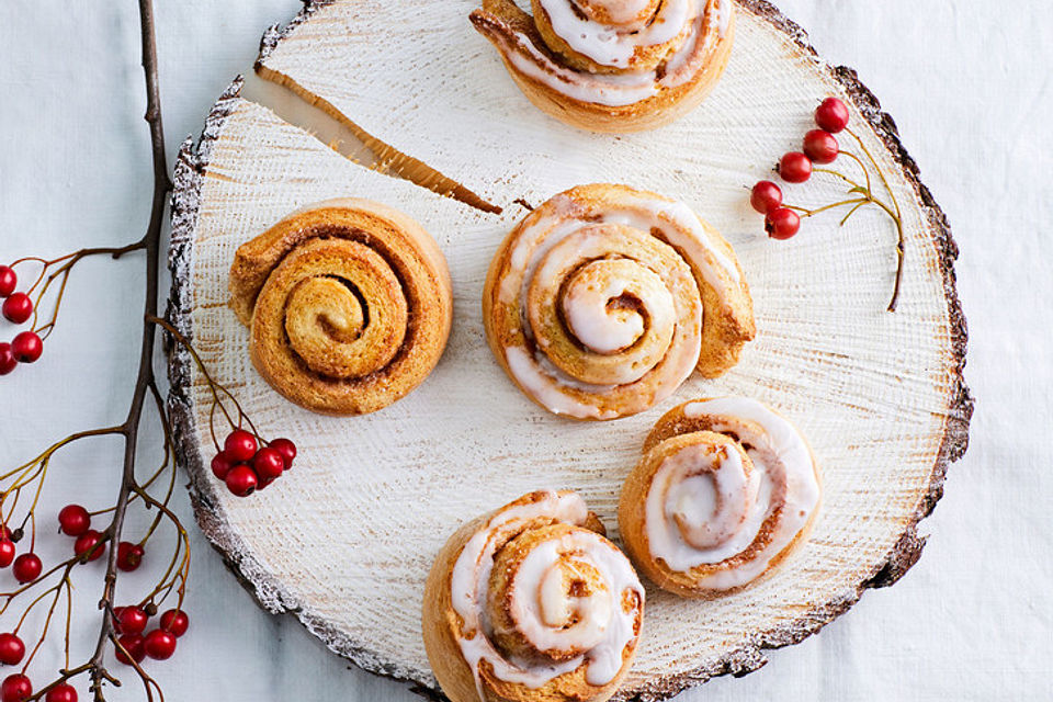 Norwegische Zimtschnecken -  Kanelboller