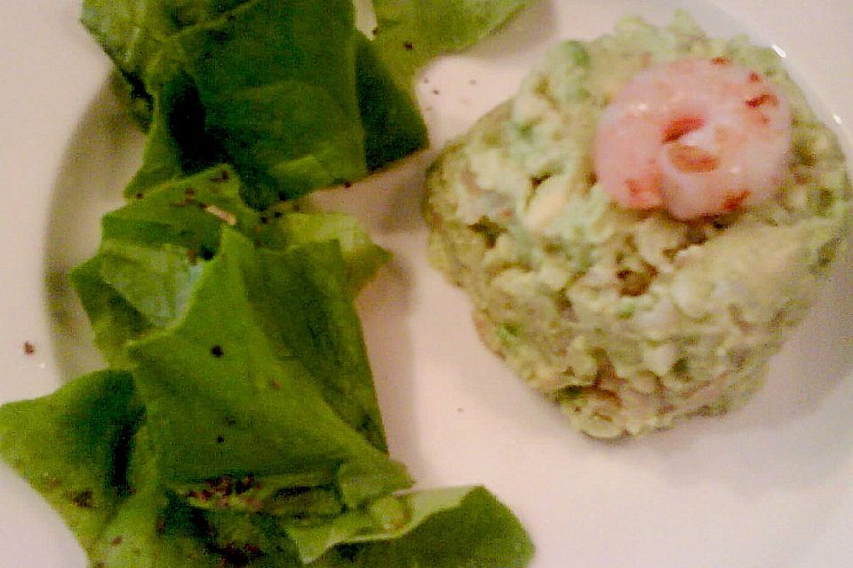 Scharfe Avocado - Garnelen - Törtchen