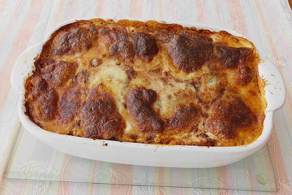 Vegetarisches Pastizio Vegetarisches Pastizio