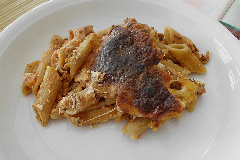 Vegetarisches Pastizio Vegetarisches Pastizio