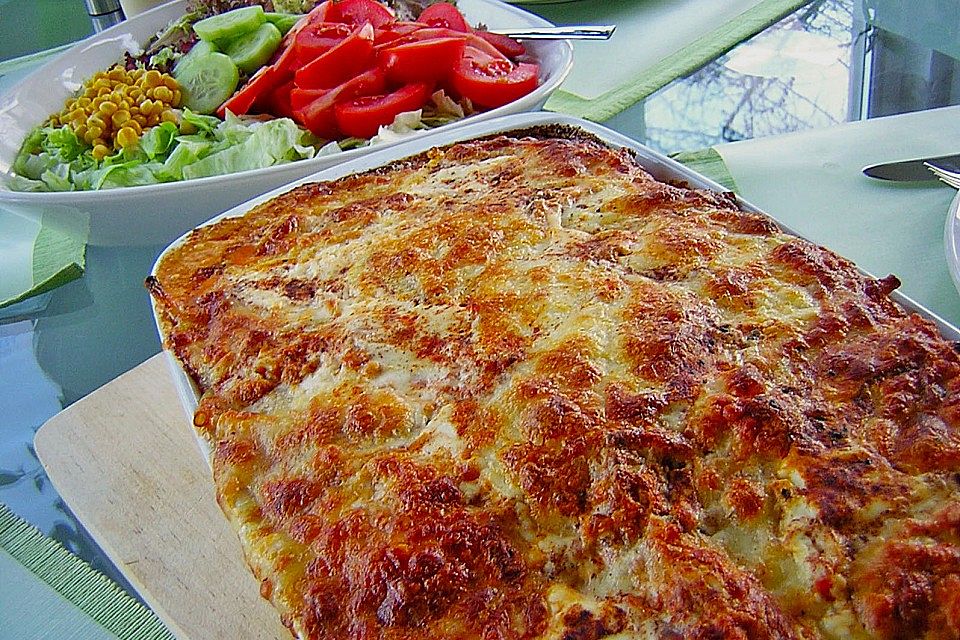 Vegetarisches Pastizio Vegetarisches Pastizio