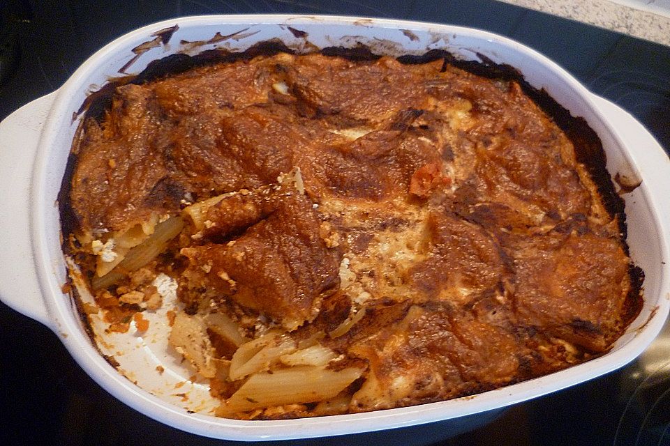 Vegetarisches Pastizio Vegetarisches Pastizio