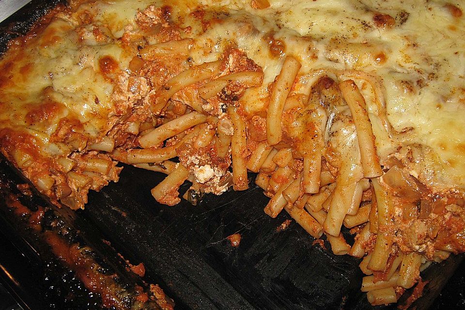 Vegetarisches Pastizio Vegetarisches Pastizio