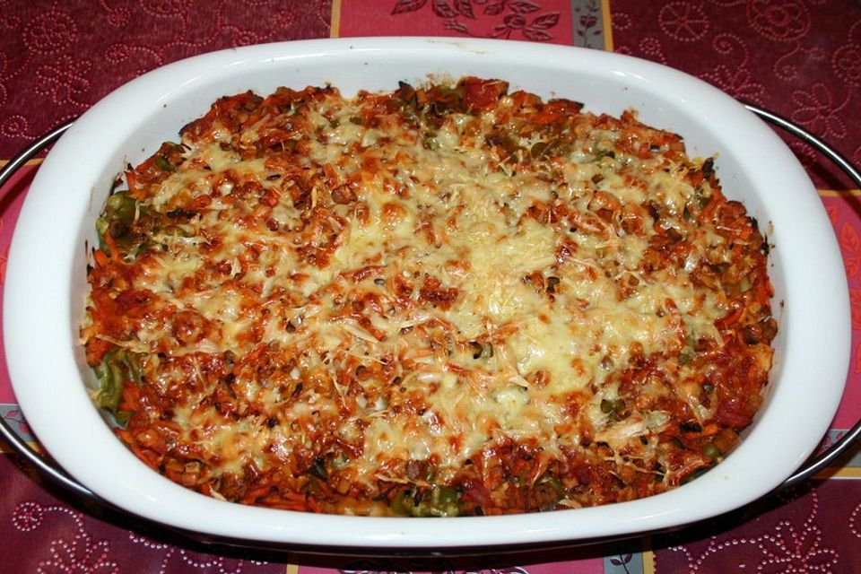 Vegetarisches Pastizio Vegetarisches Pastizio