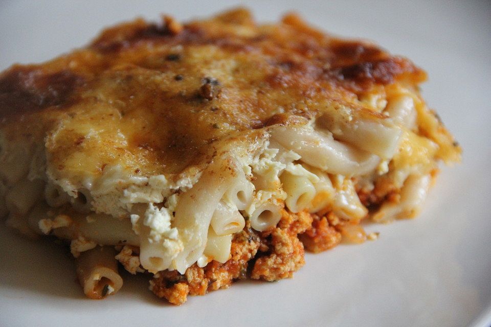 Vegetarisches Pastizio Vegetarisches Pastizio