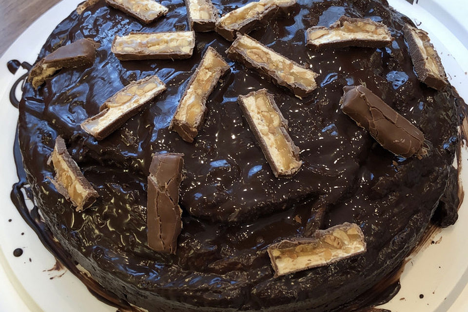 Snickerskuchen Snickerskuchen