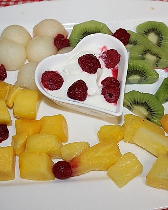 Fruchtsalat mit Joghurt
