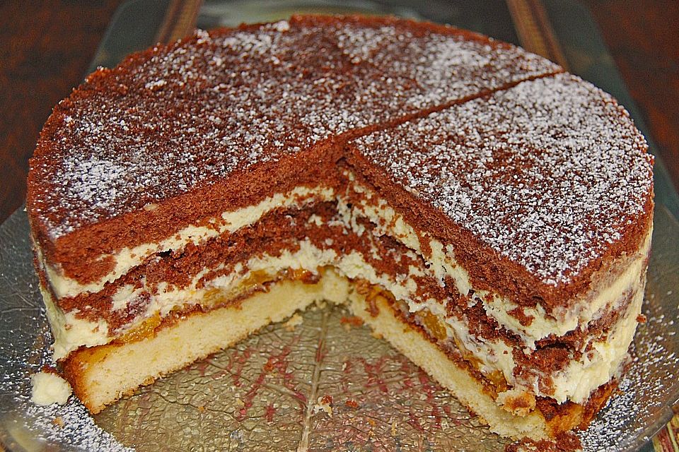 Meine Eierlikör - Torte