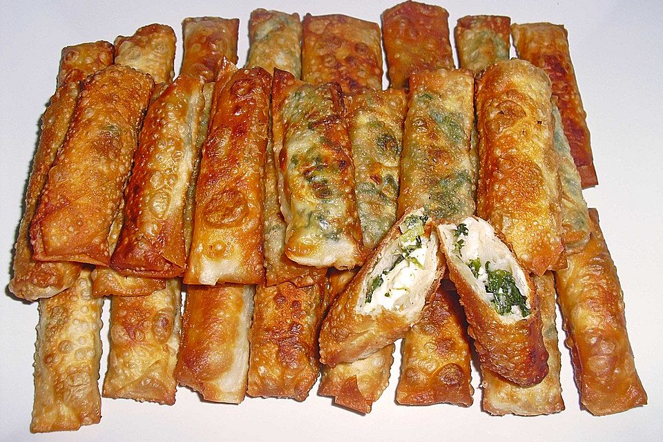 Zigarren - Börek mit Feta und Petersilie