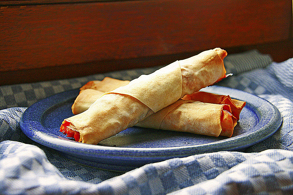 Zigarren - Börek mit Feta und Petersilie