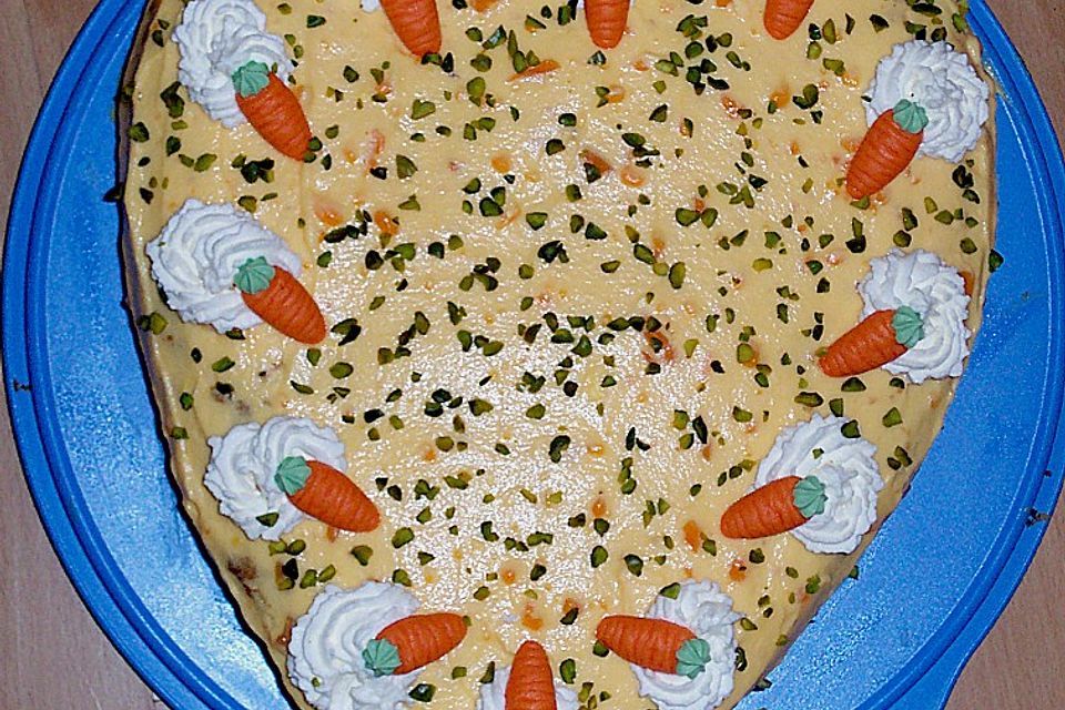 Orangen - Möhren - Torte