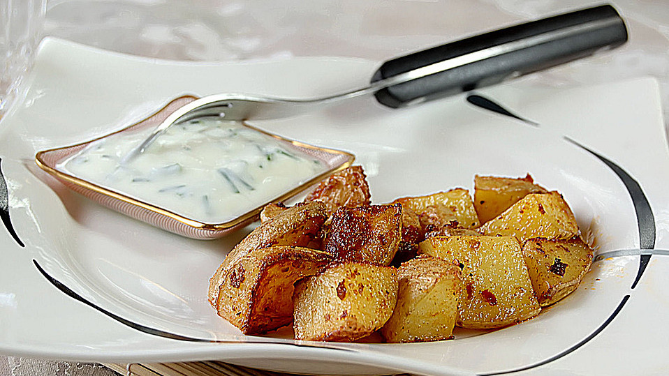 Scharfe Kartoffelwürfel vom Blech von Luna26 Scharfe Kartoffelwürfel vom Blech von Luna26