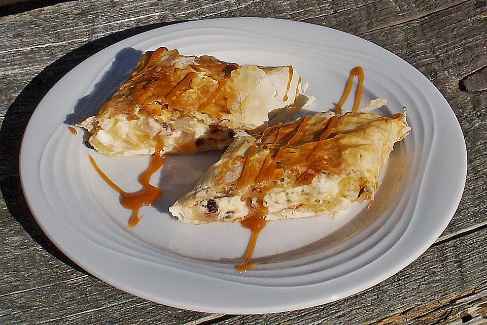 Kleine Birnen - Marzipan - Strudel