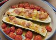 Mit-Couscous-gefuellte-und-ueberbackene-Zucchini
