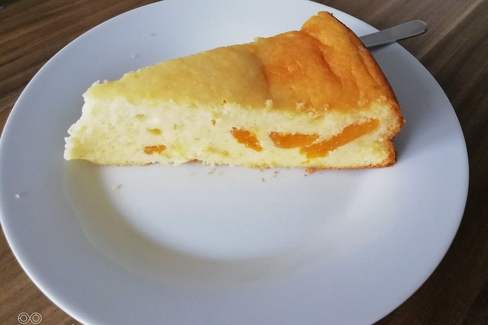 Saftiger Käsekuchen ohne Boden