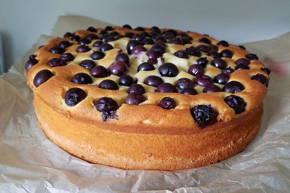 Saftiger Käsekuchen ohne Boden