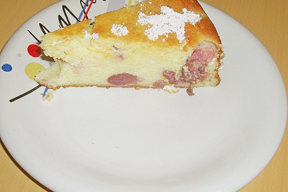 Saftiger Käsekuchen ohne Boden