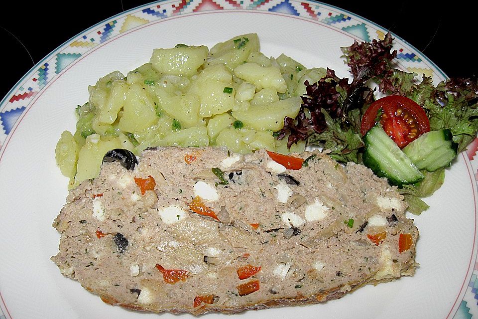 Uschis 'Griechischer Hackbraten'