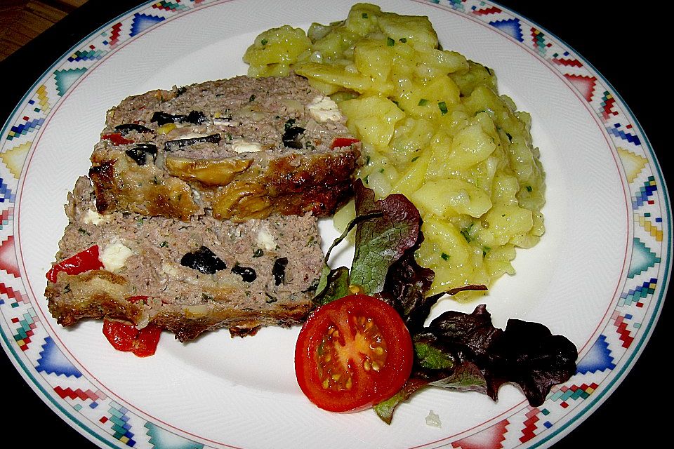 Uschis 'Griechischer Hackbraten'