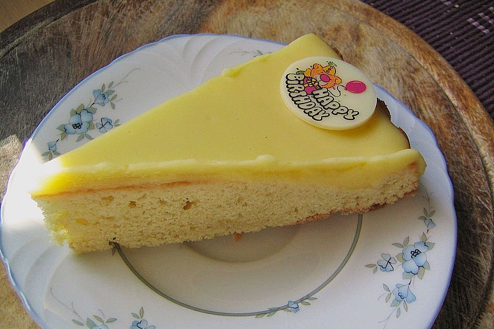 Zitronencremekuchen