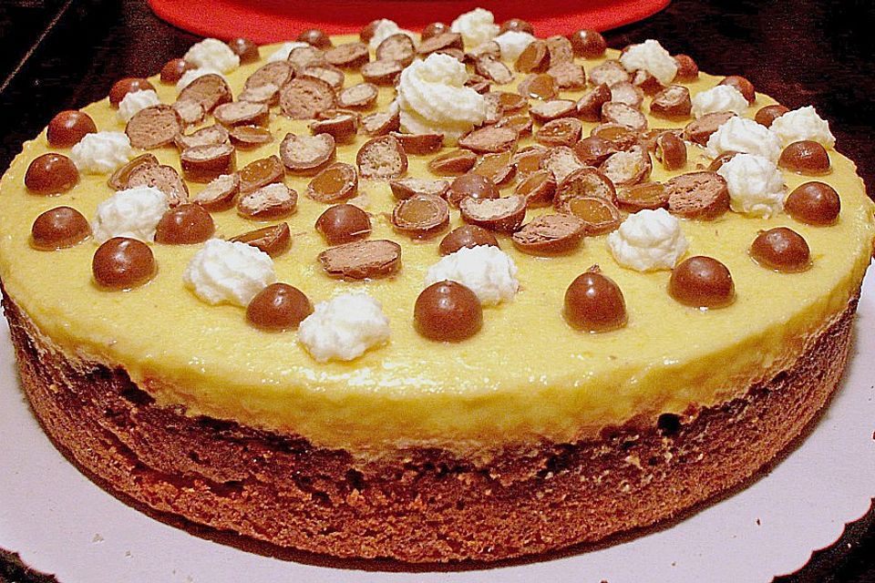 Urmelis einfache Pfirsich - Mars - Planets - Quark - Torte