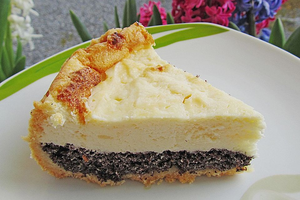 Mohn - Käse - Kuchen