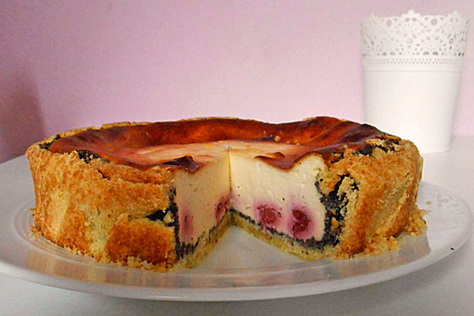 Mohn - Käse - Kuchen