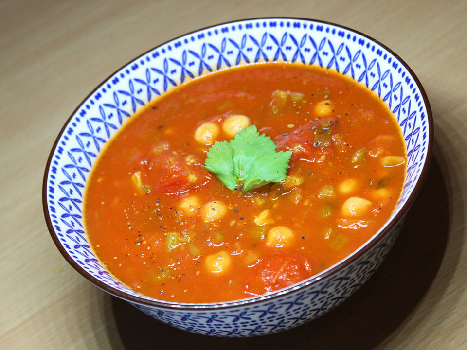 Tomaten - Kichererbsen - Suppe von Sandy83| Chefkoch