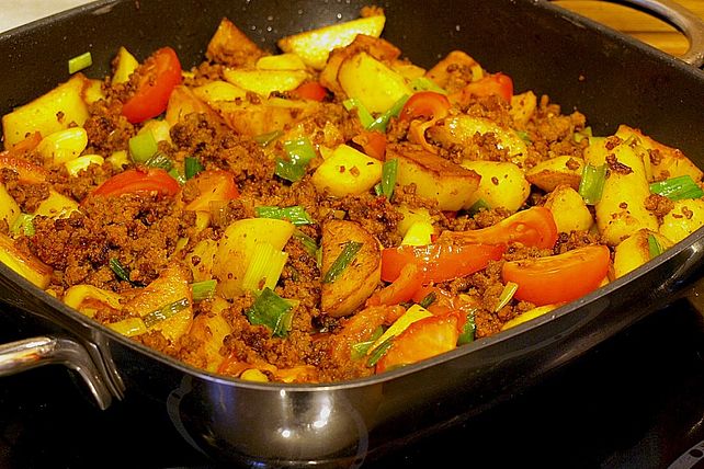 Kartoffel - Hack - Auflauf mit Schafskäse von Marlena| Chefkoch