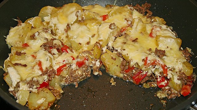 Kartoffel - Hack - Auflauf mit Schafskäse von Marlena