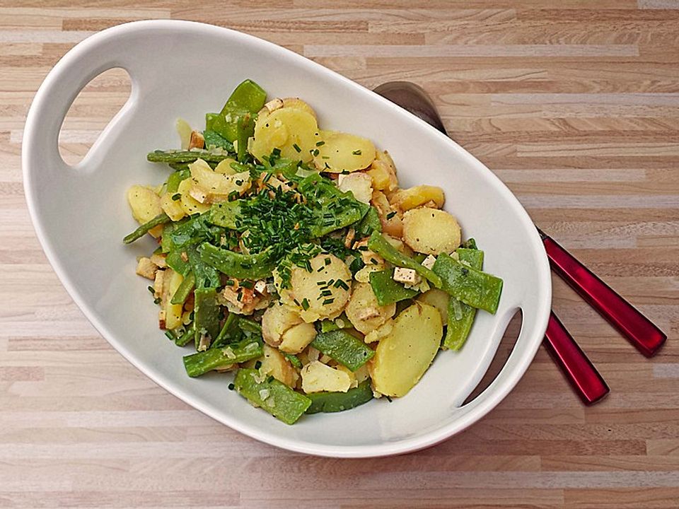 Kartoffelsalat mit grünen Bohnen von kerasmata| Chefkoch