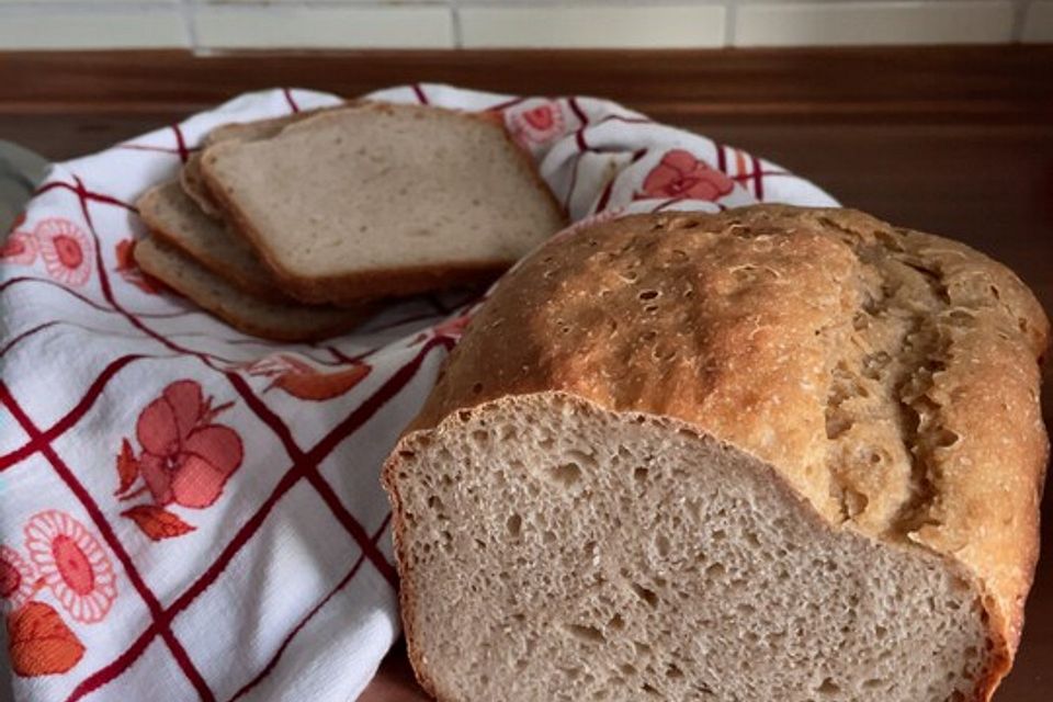 Buttermilchbrot für den Brotbackautomaten