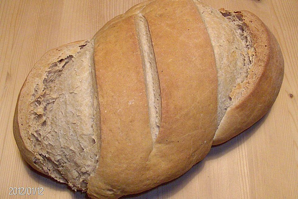 Buttermilchbrot für den Brotbackautomaten